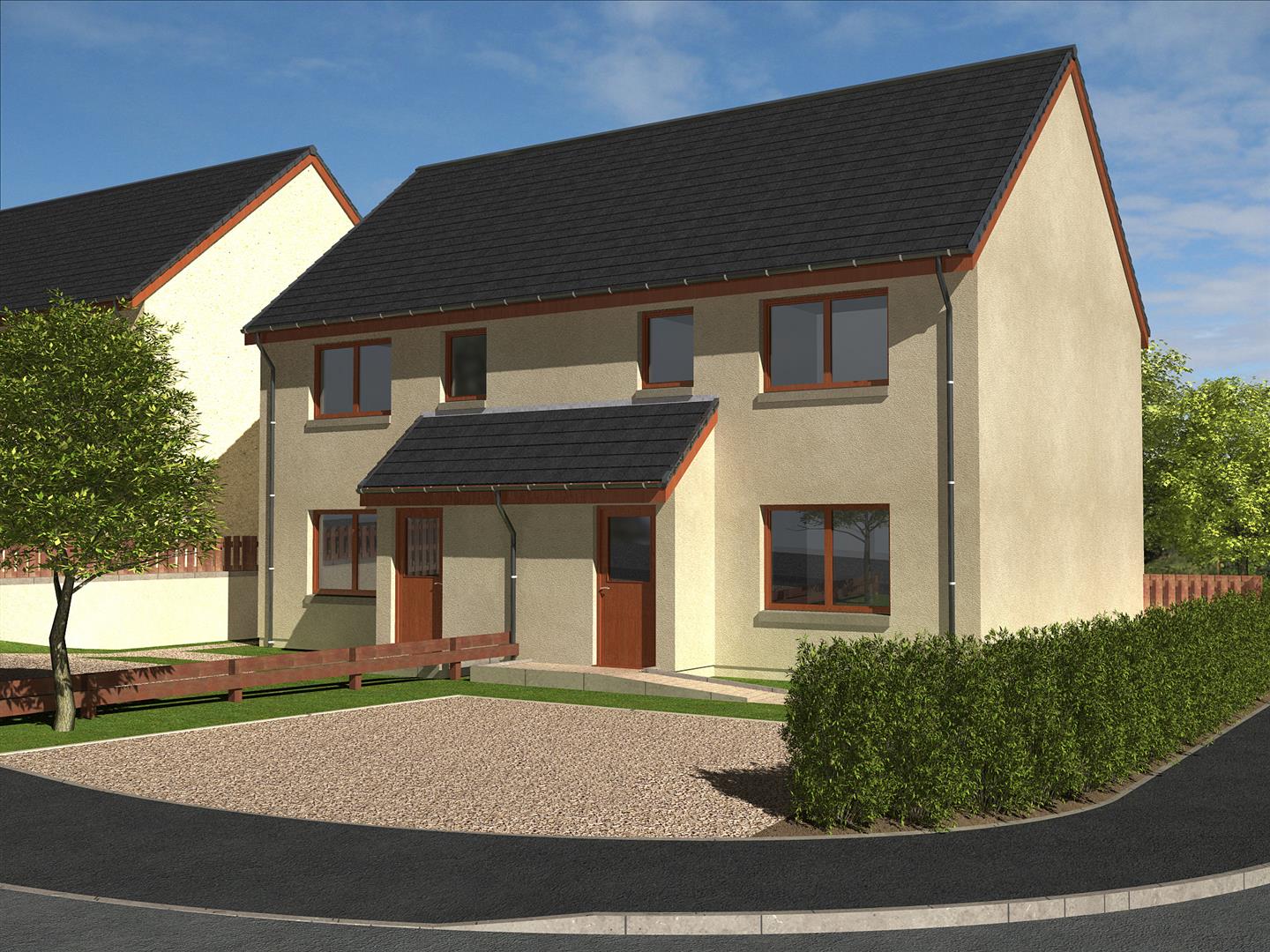 House SemiDetached The Bailey, North Broomlands, Kelso